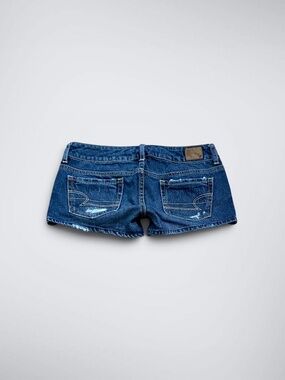 American Eagle Ultra Low Rise Micro Denim Shorts